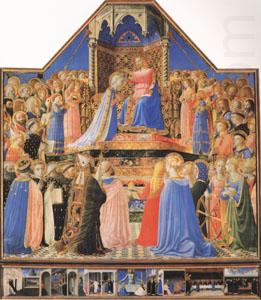 Fra Angelico The Coronation of the Virgin (mk05) china oil painting image